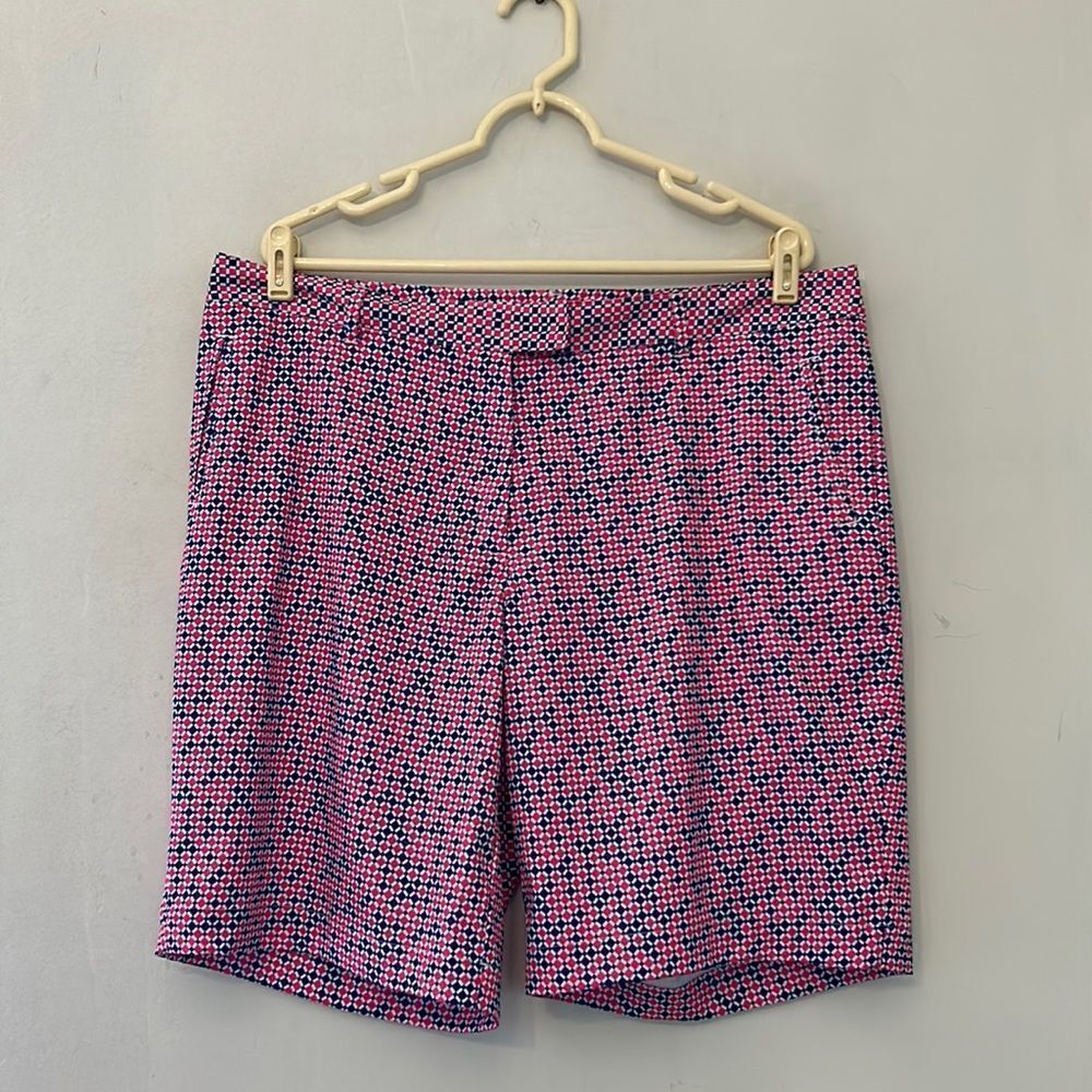 Lady Hagen blue pink white golf shorts Size 16